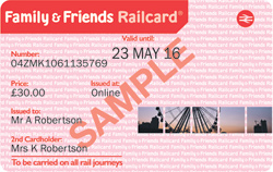 southern rail family travel card