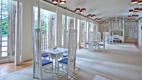 House for an art lover menu House for an art lover menu