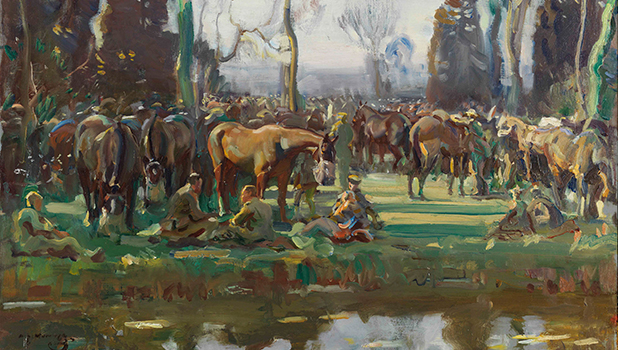 National Army Museum - Alfred Munnings: War Artist, 1918