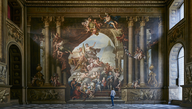 The Painted Hall at Old Royal Naval College