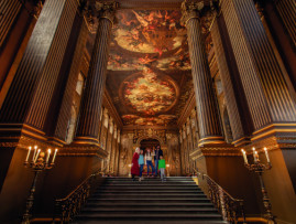 The Painted Hall at Old Royal Naval College