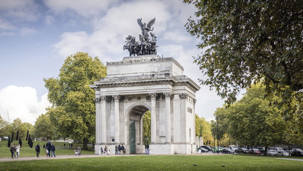 Wellington Arch Detail