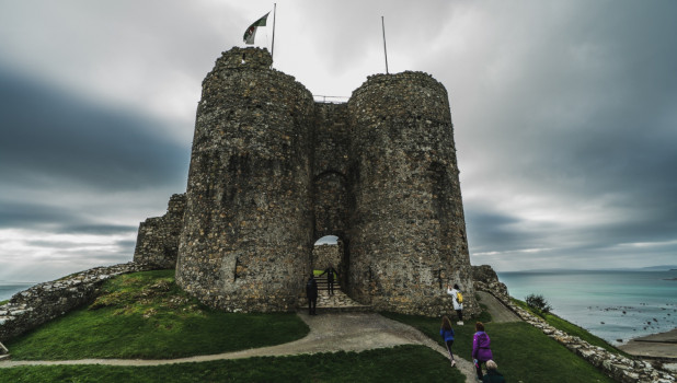 Criccieth Castle Detail