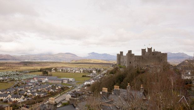 Harlech Castle Detail