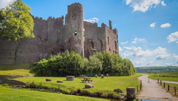 Laugharne Castle Detail