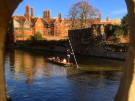 Scholars Punting Cambridge