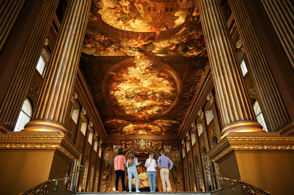 Old Royal Naval College, home to the Painted Hall