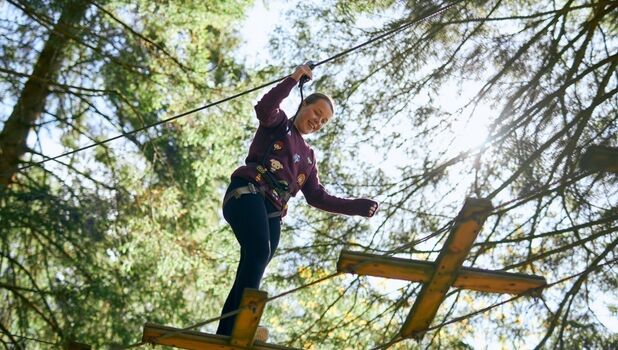 Go Ape Leeds Castle Detail