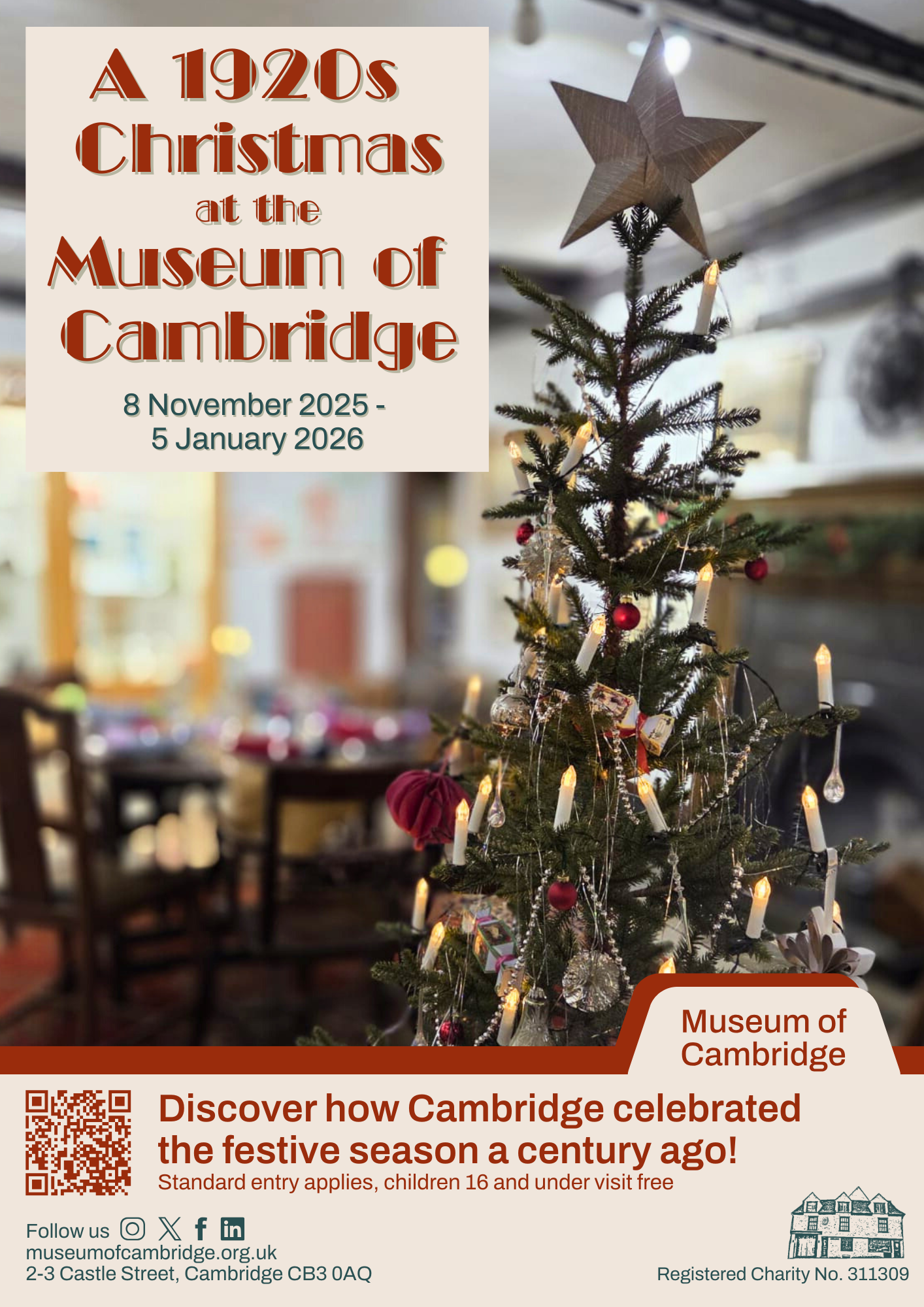 A White Horse Christmas (Poster (A3 Portrait))