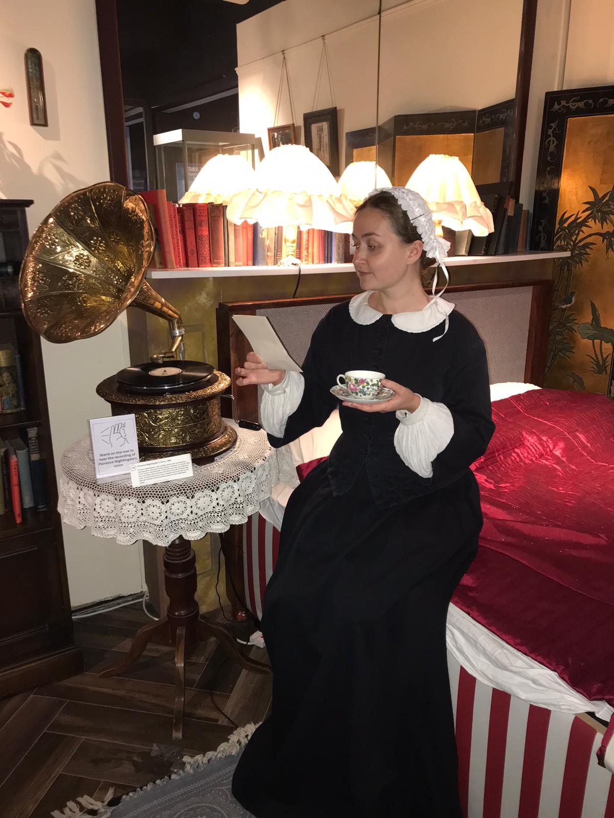 Florence Nightingale Picture In Museum